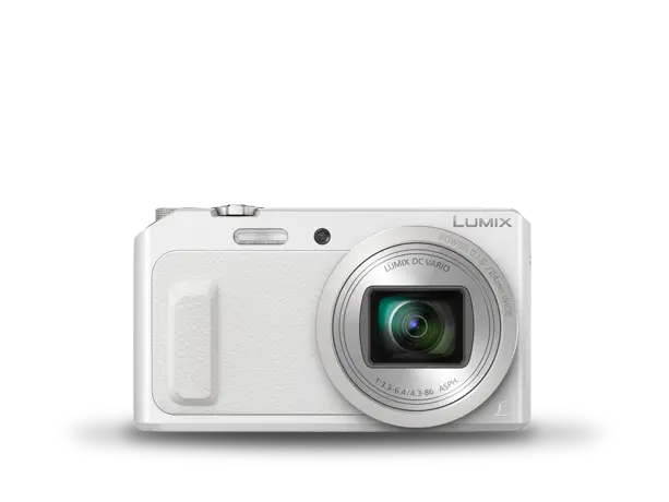 Cámara Compacta PANASONIC Lumix Dmc-TZ57 (Blanco - 16 MP - ISO