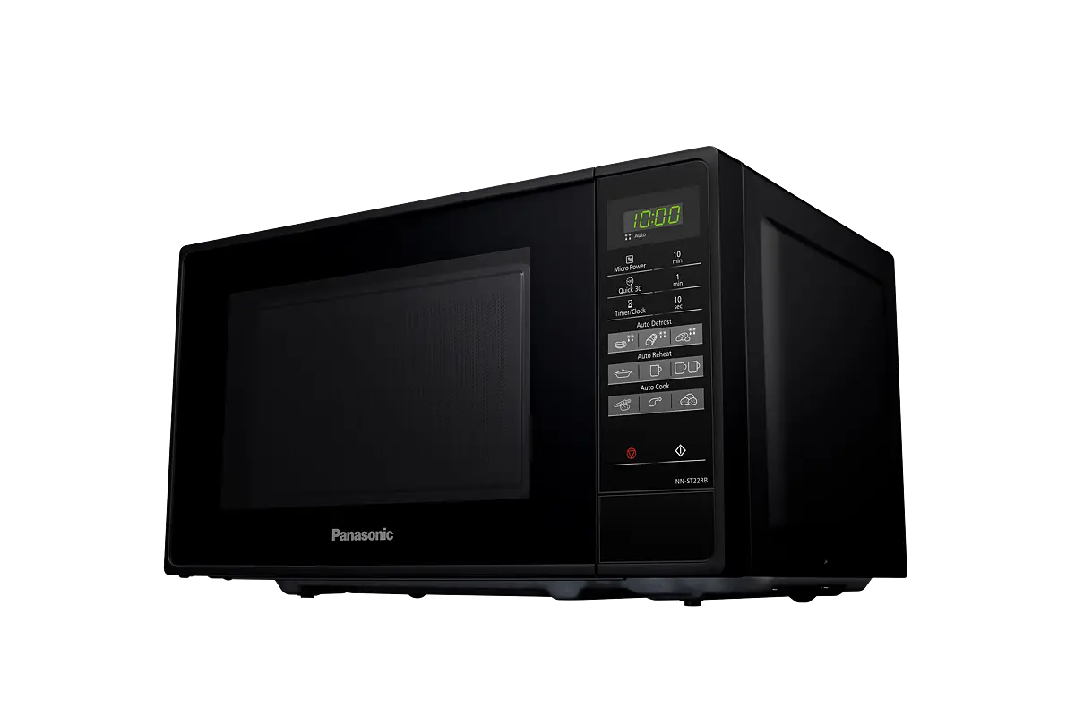 Cuptor microunde PANASONIC NN-ST22RBEVG, 20l, 800W, negru