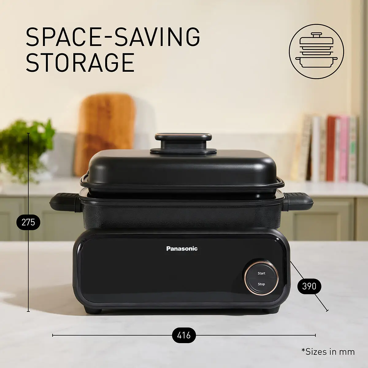 Smiths TV | Panasonic NF-GM400KXC 4 In 1 Table-Top Multi Cooker