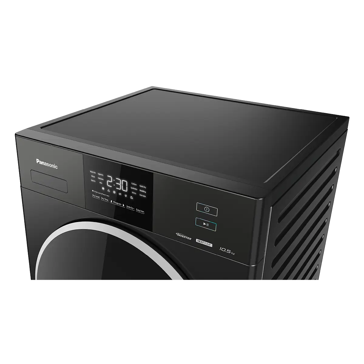 Panasonic 10.5kg Heat Pump Dryer - Dark Black (NH-XE21R1BSG