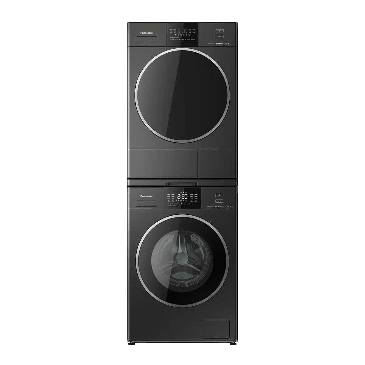 Panasonic 12.5Kg Front Load Washing Machine - Dark Black (NA