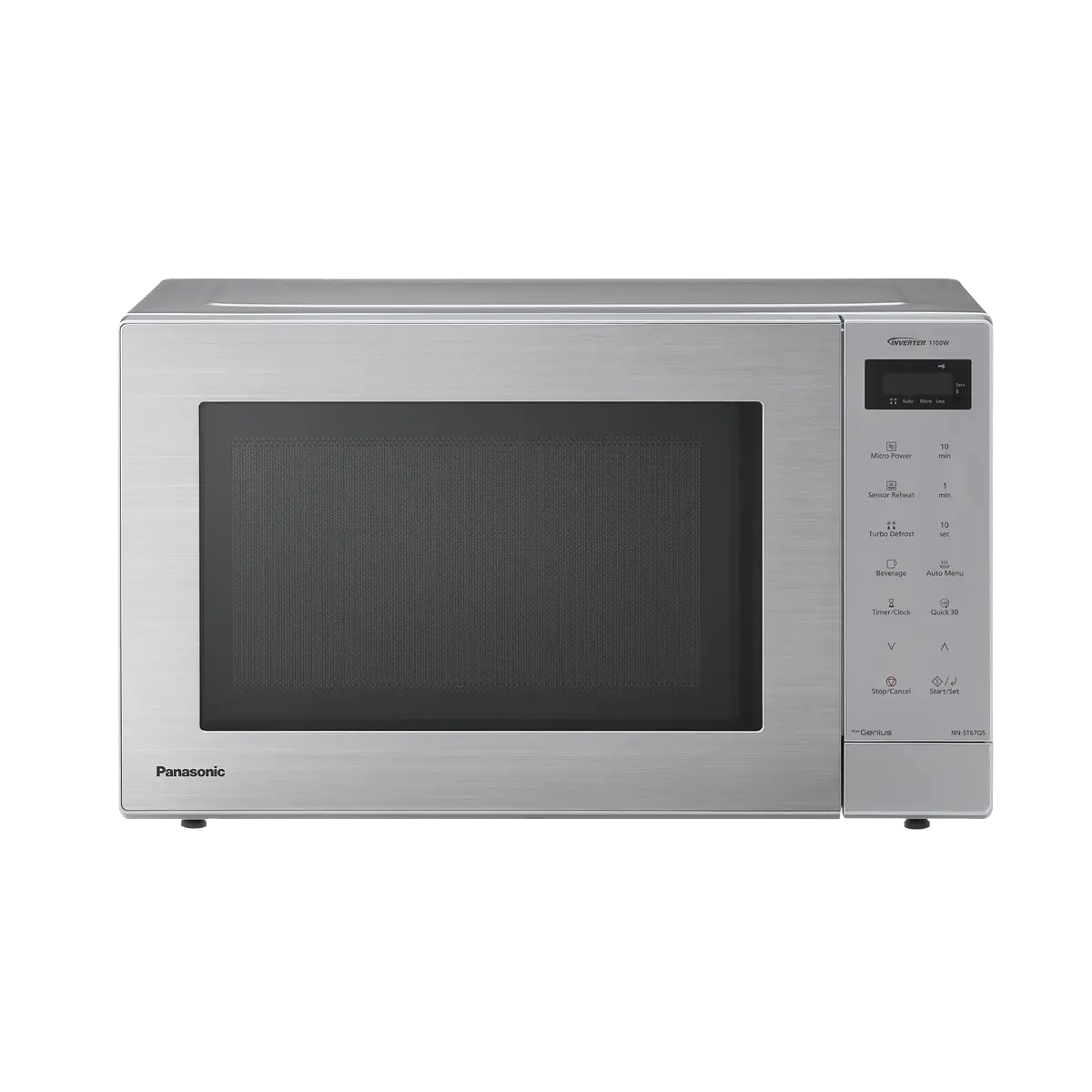 Panasonic 32L Solo Inverter 1100W Microwave - Stainless Steel (NN
