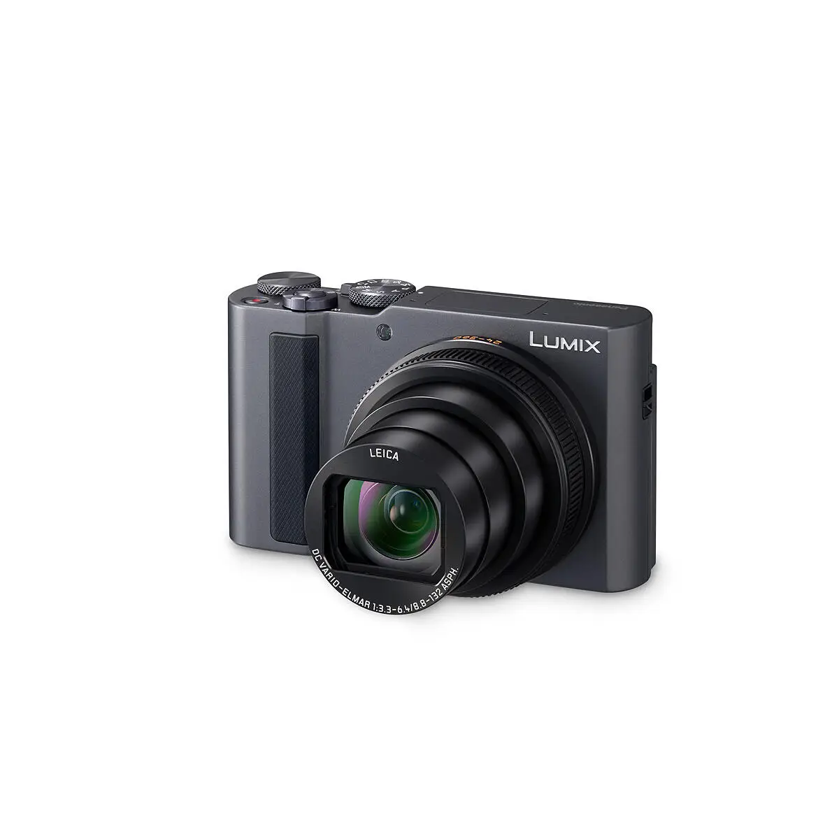 LUMIX Compact Travel Camera with Leica Lens in Silver Panasonic