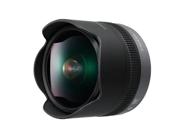 LUMIX G Fisheye 8mm Black Lens H-F008E | Panasonic Store UK