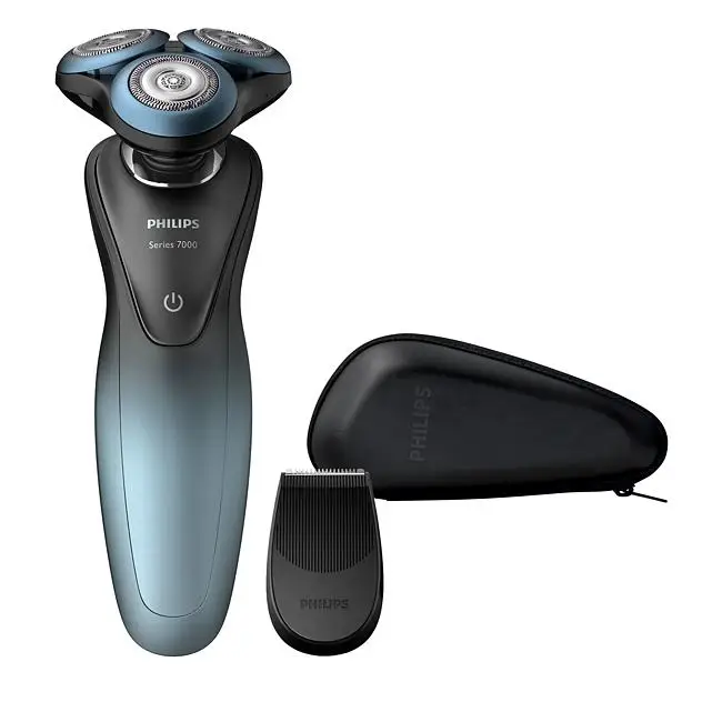 Philips Shaver series 7000 Rasoio elettrico Wet & Dry S7930/16 Sistema  SkinGlide con lame GentlePrecision, sensore BeardAdapt e piano di rasatura  personalizzato