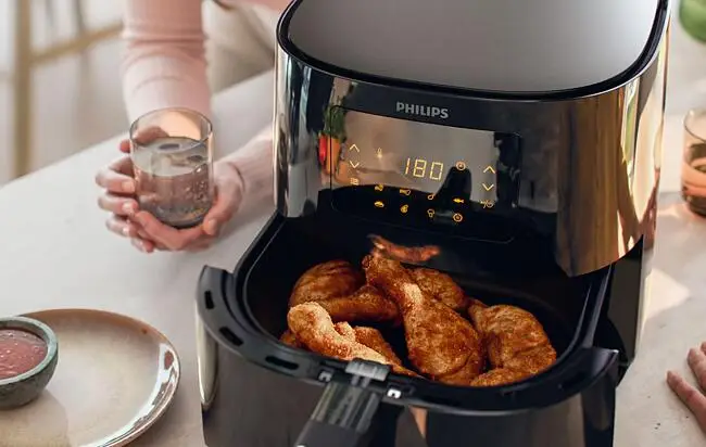 3000 Series XL Airfryer, 6.2L, Friggitrice 14-in-1, App per ricette  HD9270/90