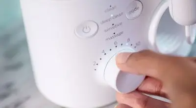 4 hambavahede puhastuse režiimi, 10 intensiivsust