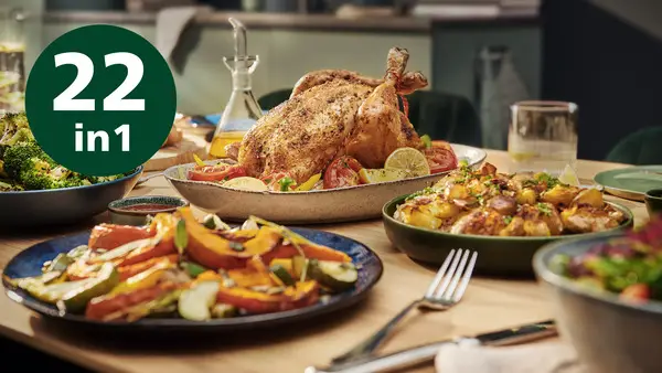 22 toiduvalmistusprogrammi ühes seadmes