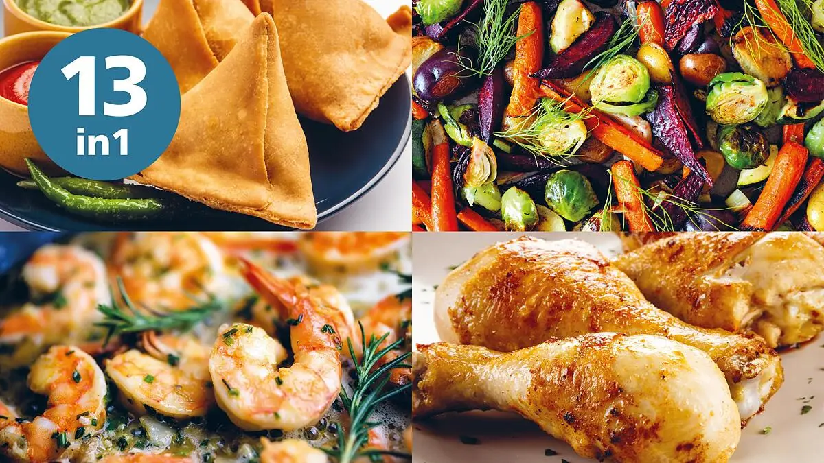 13 Zubereitungsmethoden in einem Airfryer