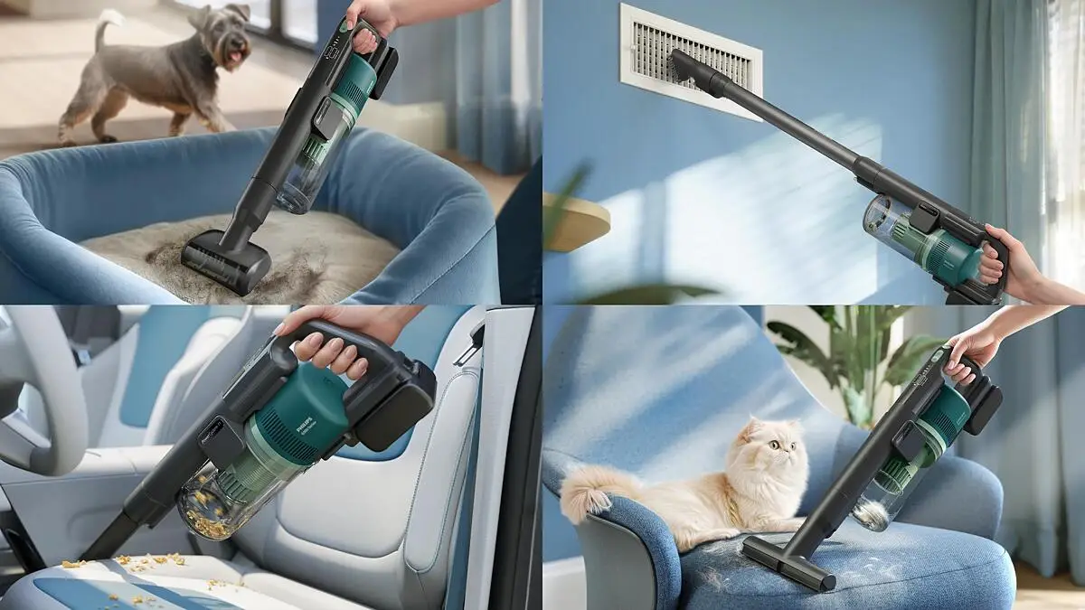 Philips XC6456/10 Süpürge ve Kahve Makinesi Seti | Evkur