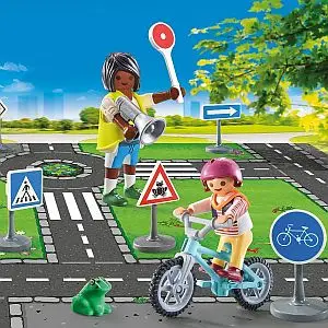 Playmobil City Life 71332 pas cher, Classe de sécurité routière