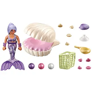 19 Pièces Jeux Piscine - 2 Coquillages, 2 Sirene Jouet Fille Et 15 Diamants Set Pour Baignoire Piscine Entrainement De Piscine Sous Marin Jouet De Natation 94382865