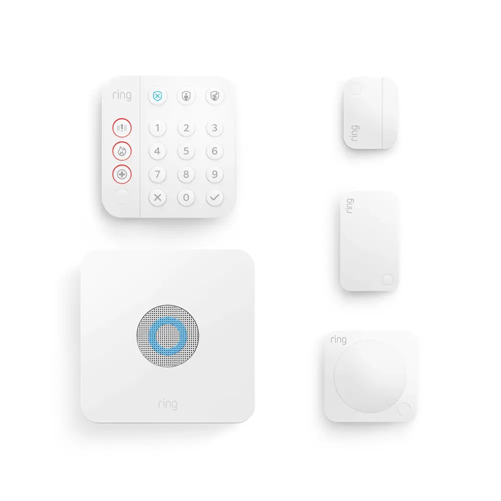 Ring - Pan-Tilt Indoor Security Cam With 360° Horizontal Pan Coverage Live View Two Way Talk And Hd Video Blush Ring - Pan-Tilt Indoor Security Cam With 360° Horizontal Pan Coverage Live View Two Way Talk And Hd Video Blush