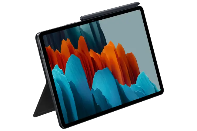 Buy Samsung Keyboard Cover Black Galaxy Tab S7 Online in UAE Emax