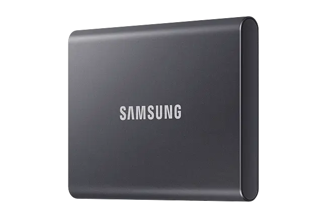 SSD Externo Samsung Portable T7 1TB USB 3.2 Gen2 Preto | PCDIGA
