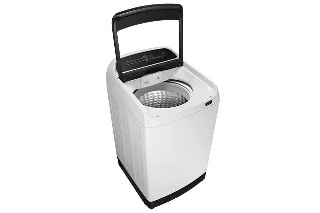 samsung 9kg top load washer white wa90t6250bw