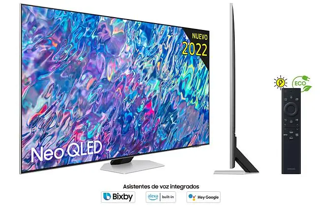 TV Neo QLED 189 cm (75) Samsung TQ75QN85CAT Quantum Matrix Technology 4K  Inteligencia Artificial Smart TV · Samsung · El Corte Inglés