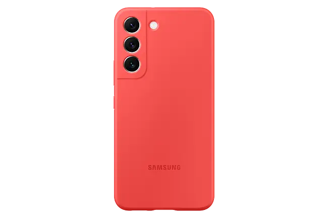 Samsung Funda de silicona Coral Galaxy S21 FE