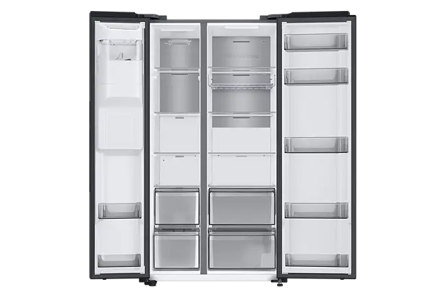 Samsung RS68A884CB1EF frigo américain Autoportante C Noir