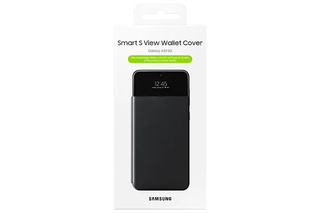 Funda Original Samsung Smart S View Wallet Cover Galaxy A52