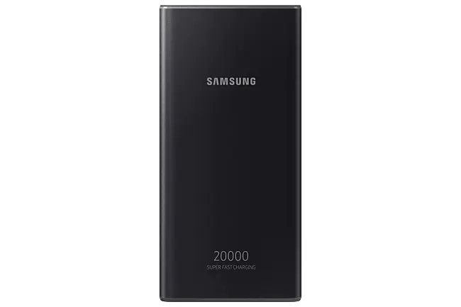 Official Samsung 20,000 mAh 25W USB-C Power Bank - Dark Grey