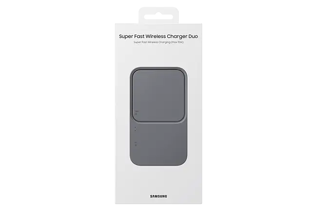 Buy Samsung Duo Super Fast Wireless Charger Pad 15W EP-P5400TBEGGB