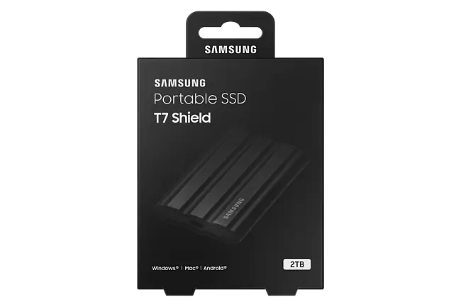 Buy Samsung 2 TB T7 Shield Portable Solid State Drive (SSD) at