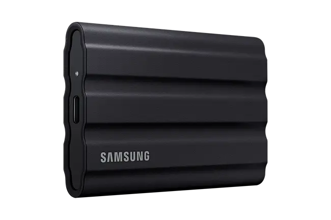 Samsung T7 Shield Portable External SSD - 2 TB - Black - MU-PE2T0S/AM