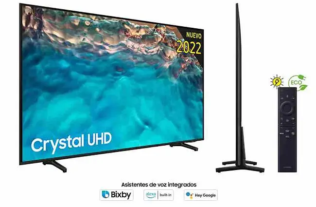 Televisor Samsung 65 Pulgadas Crystal UHD 4K Ultra HD Smart TV 65BU8200 -  Compucentro