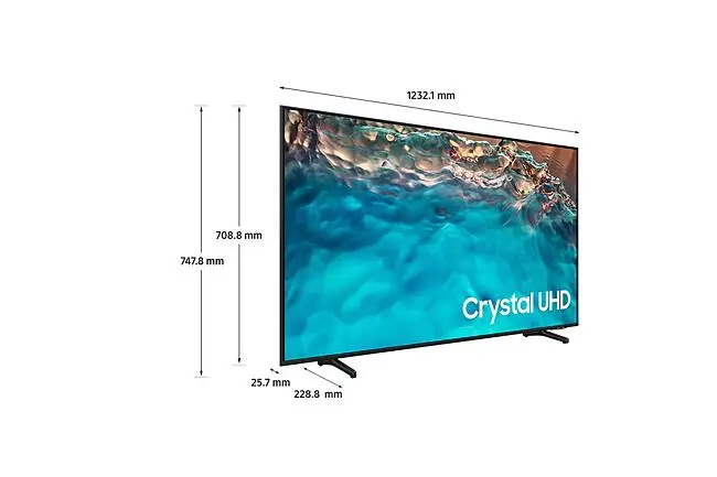 Televisor Samsung 55 pulgadas Crystal UHD Smart 4K UN55BU8200KXZL