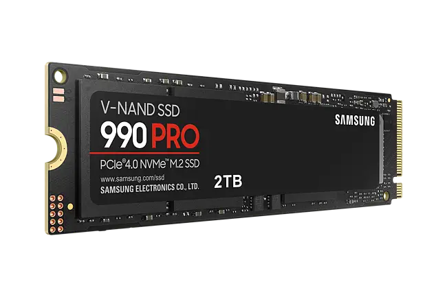 Solid-State Drive (SSD) SAMSUNG 990 Pro, 2TB, PCIe NVMe 4.0 x4, M