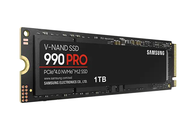 Samsung 990 Pro SSD - 1TB - Uden køleprofil - M.2 2280 - PCIe 4.0