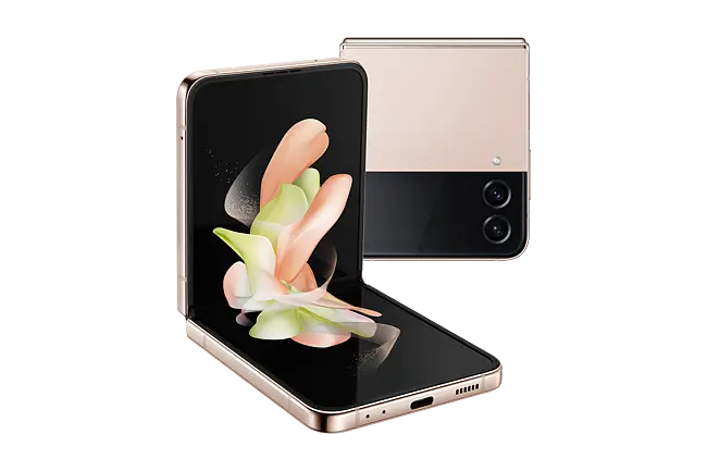 Samsung Galaxy Z Flip4 (8GB + 256GB) Pink Gold Smartphone