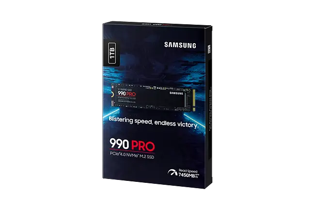Samsung 990 Pro 1 TB, PCIe 4.0, M.2 - SSD - Multitronic
