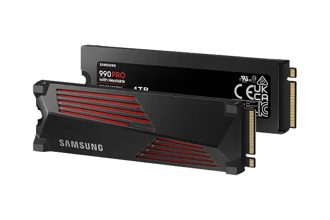 内蔵型SSD Samsung 990 PRO with Heatsink 2TB SSD NVMe™ w/ Heatsink - 990 PRO | Samsung US