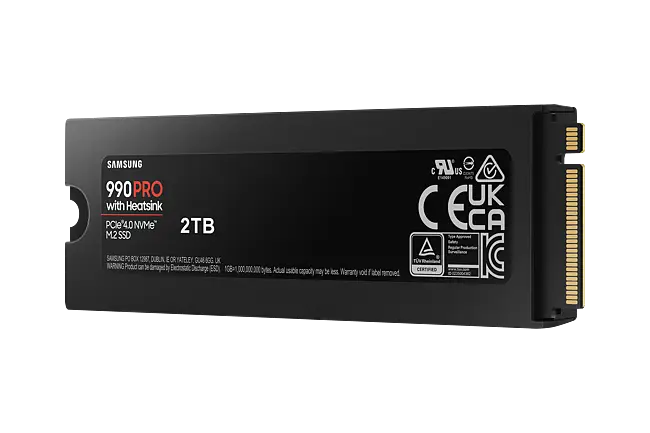 内蔵型SSD Samsung SSD 990 PRO with Heatsink 4TB Amazon.com: SAMSUNG 990 PRO Heatsink SSD 4TB, NVMe M.2