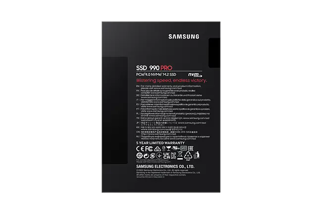 Samsung 990 PRO 1TB NVMe SSD - Incredible