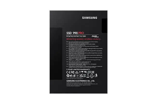 Samsung 990 PRO 2TB NVMe SSD - Incredible