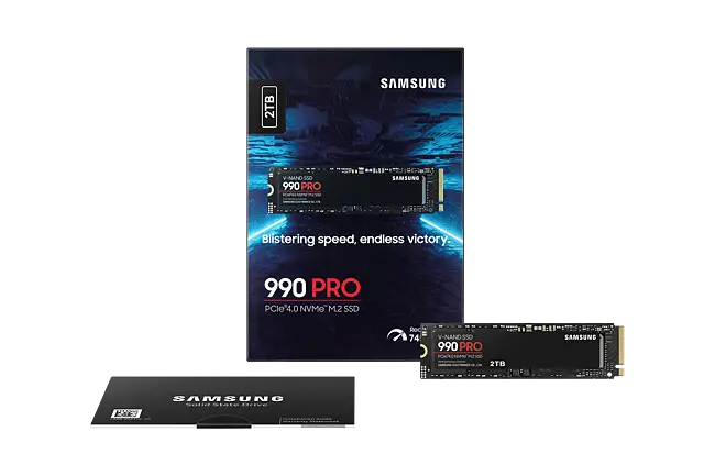Samsung 990 PRO 2TB NVMe SSD Incredible