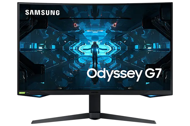 Samsung Odyssey G7 32 QLED 240Hz G-SYNC 1ms 1000R WQHD - Pc Gamer Casa