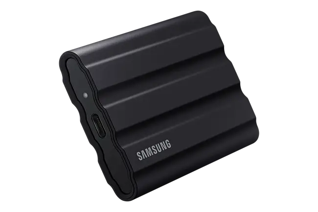 外付けハードディスク・ドライブ Samsung Portable SSD T7 Shield 4TB Portable SSD T7 Shield 4TB Black | Samsung Australia