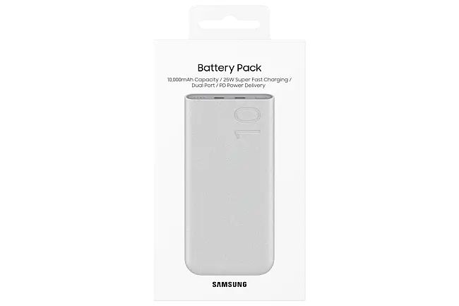 Batterie externe Samsung Double USB-C 25W 10000mAh (EB-P3400XUE)
