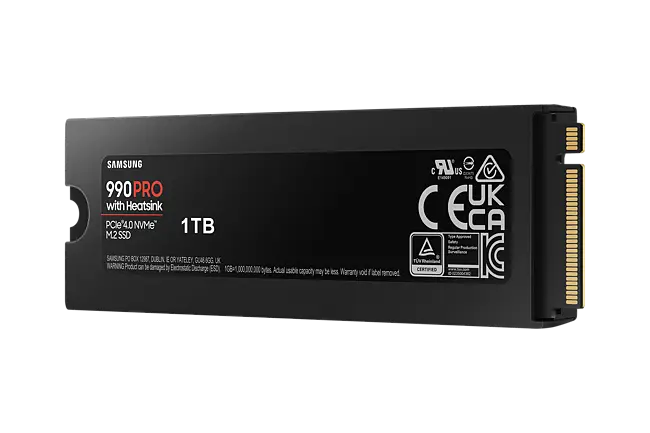内蔵型SSD Samsung 990 PRO 1TB M.2 SSD Samsung 990 Pro 1 TB, PCIe 4.0, M.2 - SSD - Multitronic