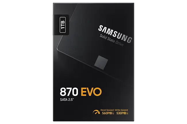 Samsung 860 EVO MZ-76E1T0BW - SSD - chiffré - 1 To - interne - 2.5