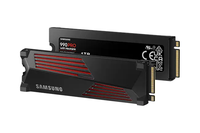 Samsung 990 PRO 2TB with Heatsink その3 Samsung 990PRO 2TB NVMe PCI-e Internal Solid State Drive