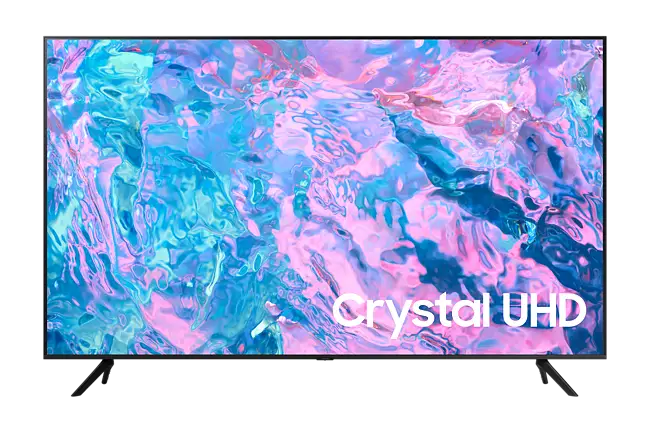 Smart TV 55 Samsung Crystal 4K UHD UN55AU7000GCZB Negro