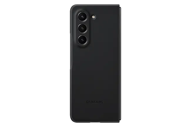 GALAXY　サムスン純正ケース Galaxy Z Fold5 Eco-Leather Case(Black) ブラック　EF-VF946PBEGJP サムスン純正ケース Galaxy Z Fold5 Standing Case with Strap