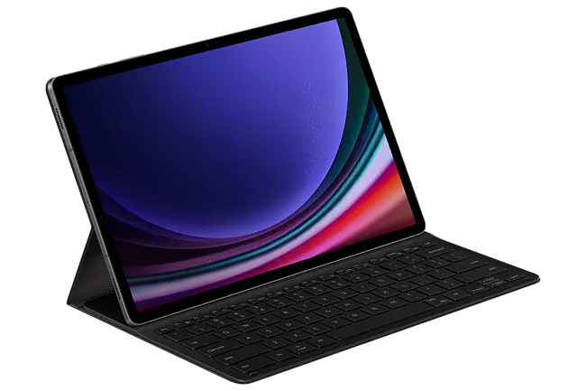 Samsung Galaxy Tab S9+ Book Cover Keyboard Slim - Black