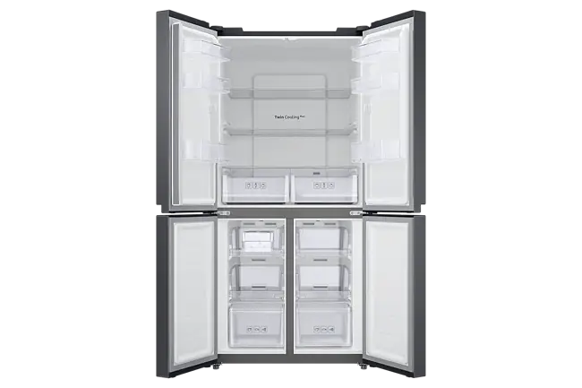 Side by Side SAMSUNG RF48A400EB4/EO, No Frost, 488 l, H 179 cm