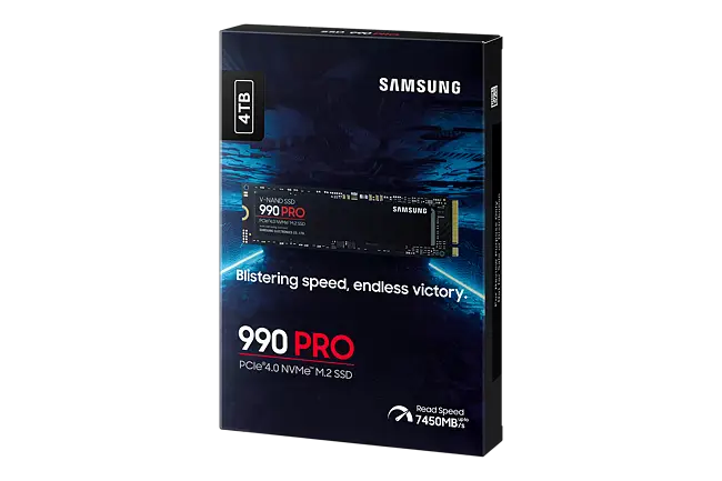 SSD Samsung 990 PRO 4TB, PCIe Gen 4.0 x4, NVMe, M.2. - Pret